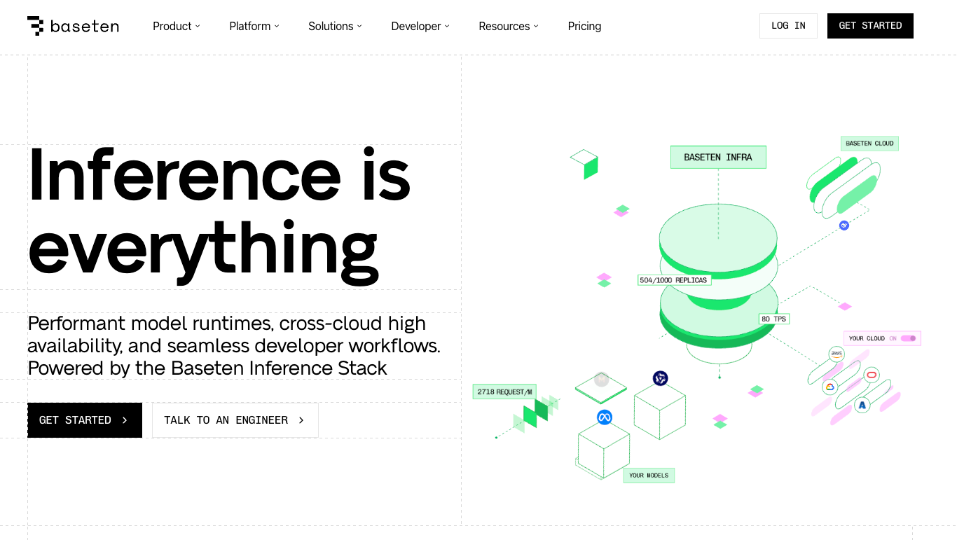 Baseten website