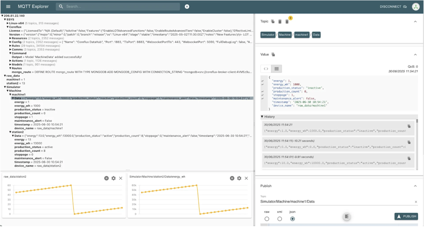 Defining Data Models with Language of Things