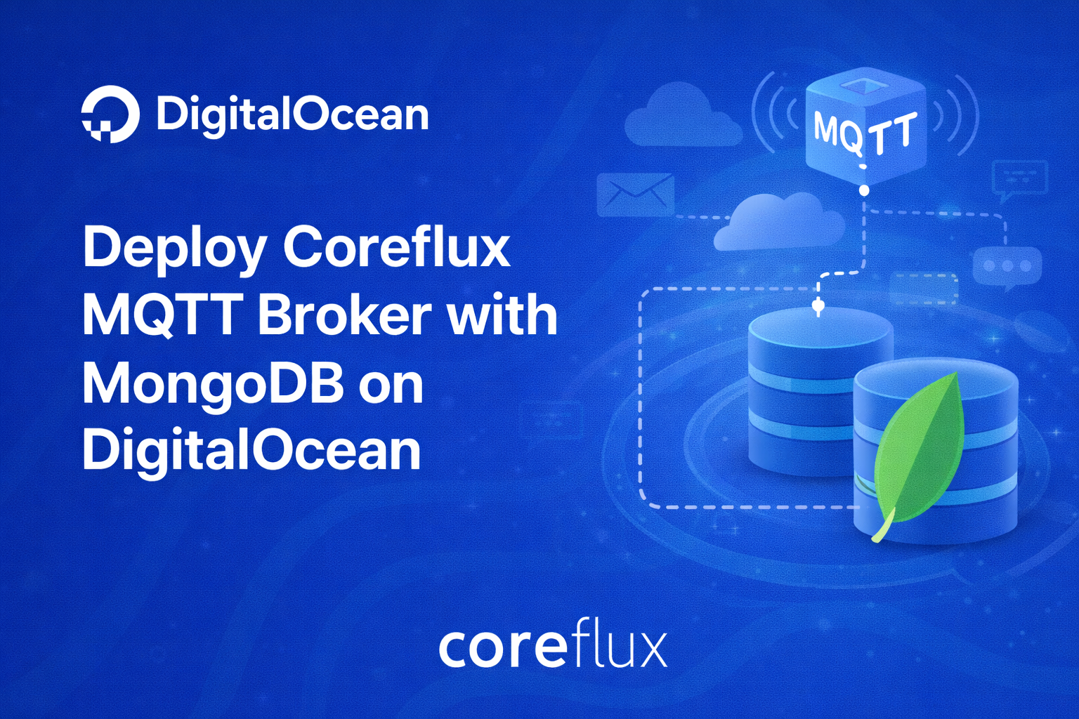 Deploy Coreflux MQTT Broker with MongoDB on DigitalOcean