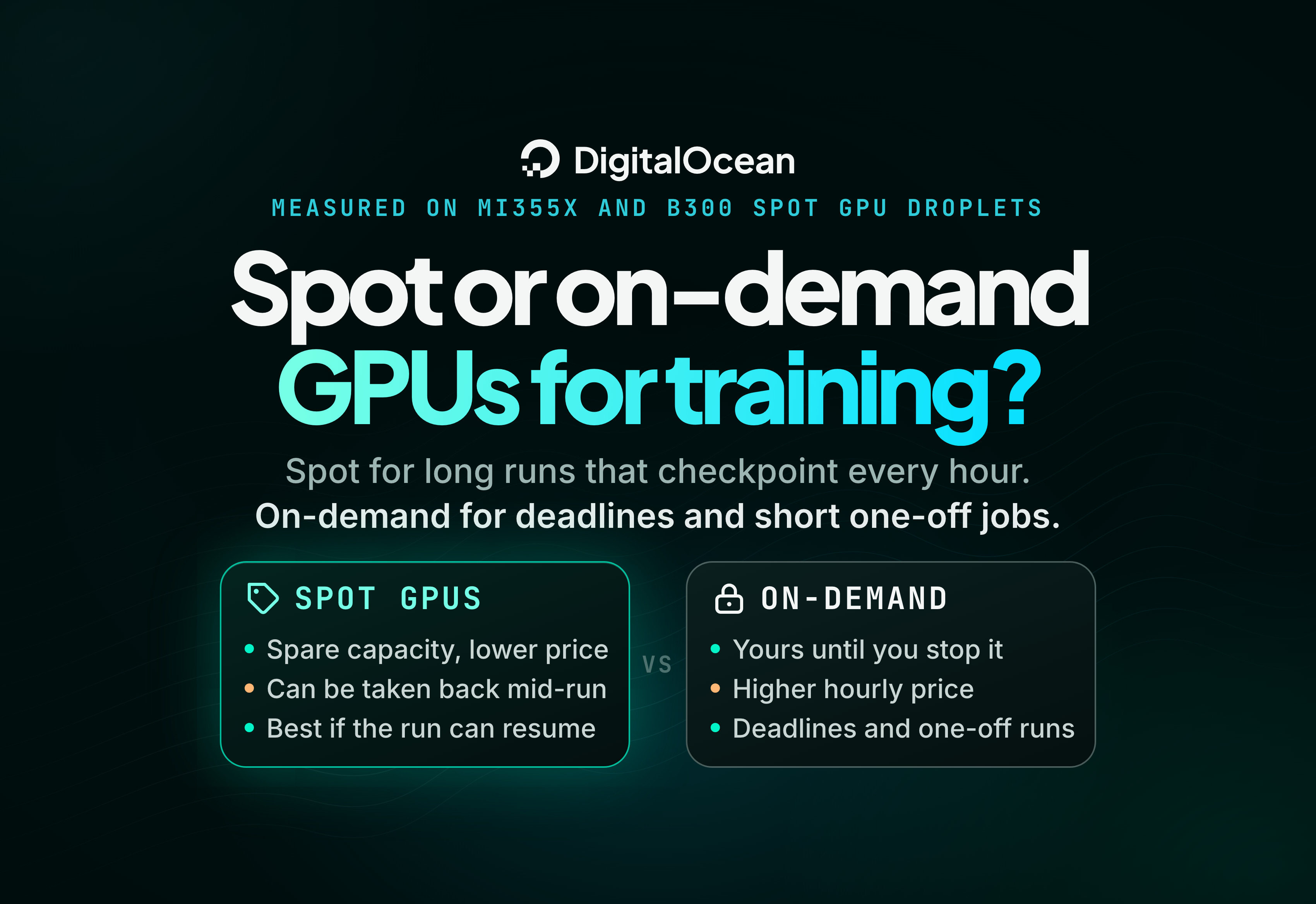 Should You Use Spot or On-Demand GPUs for Model Training?