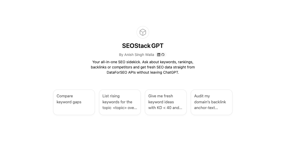 SEOStack GPT