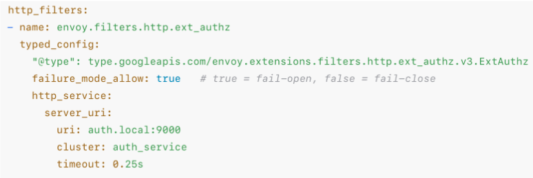 HTTP filters