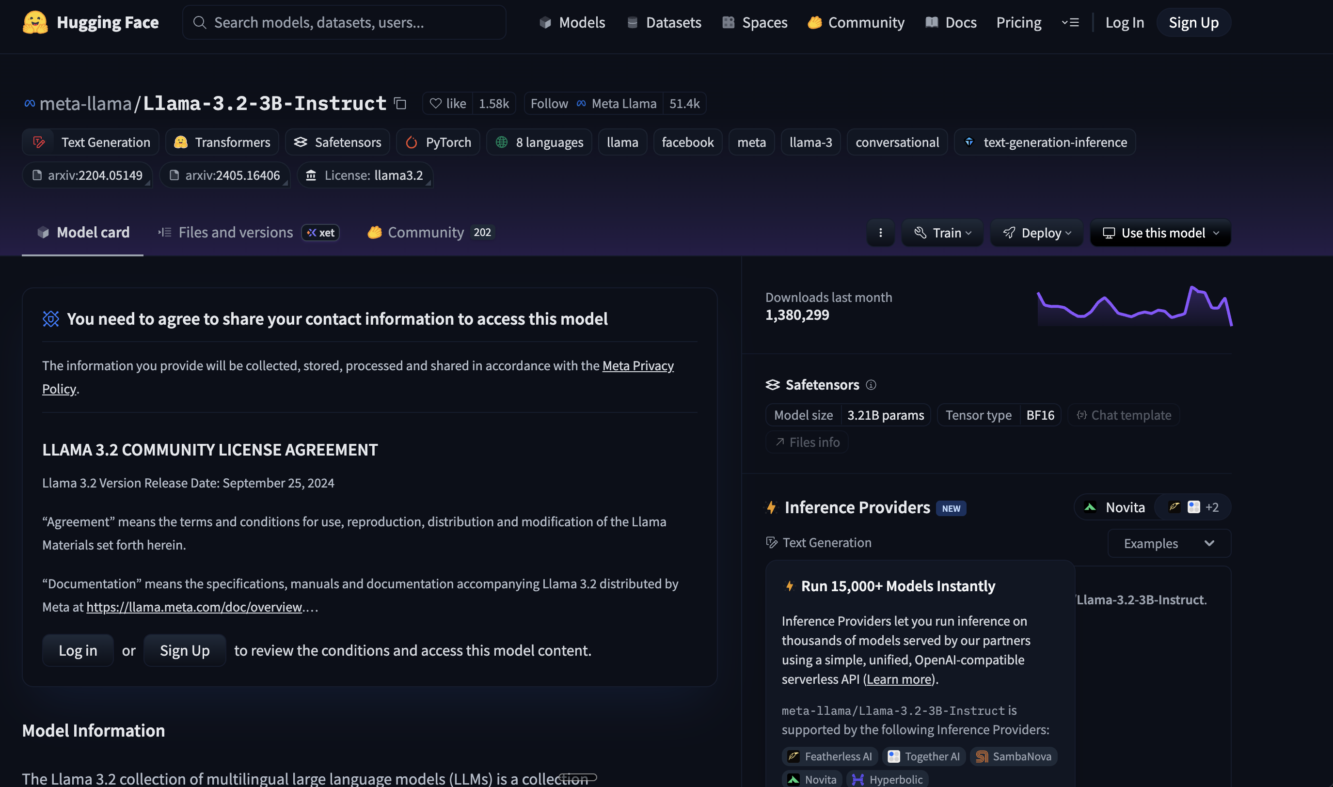 HF-meta-llama-repo