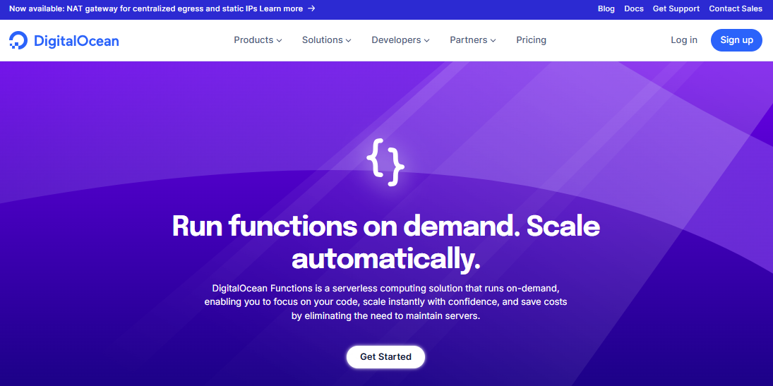 DigitalOcean Functions image