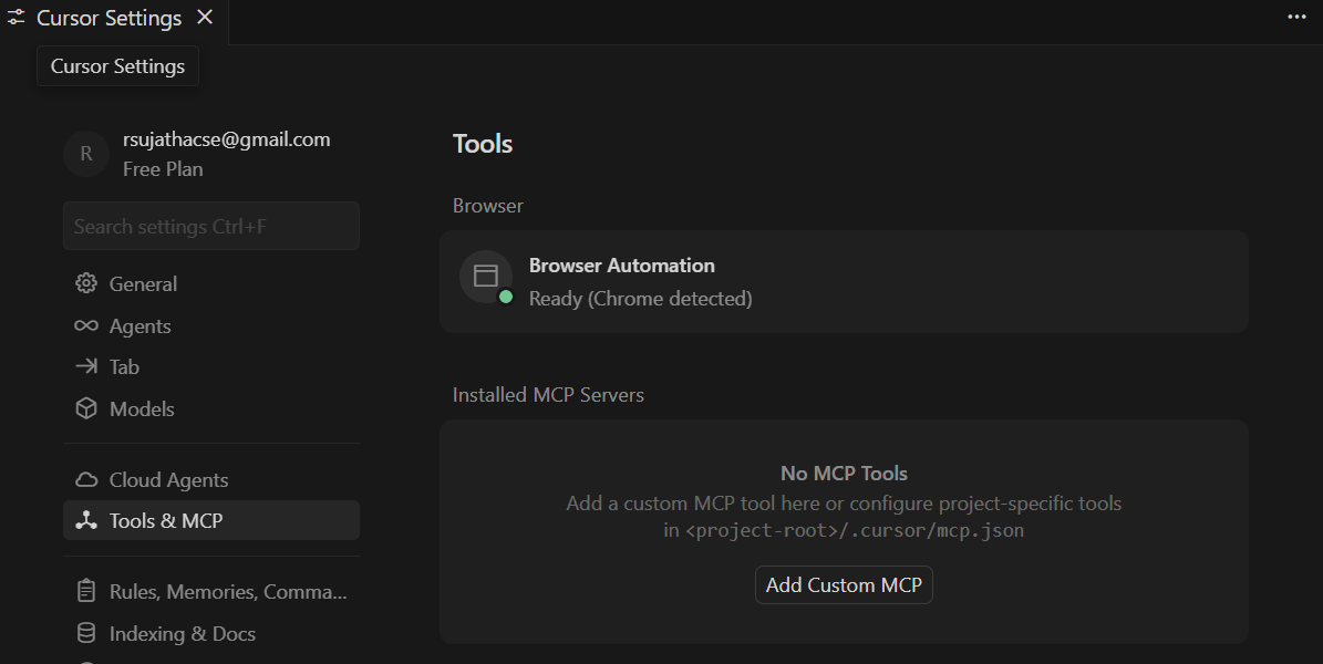 Cursor MCP image