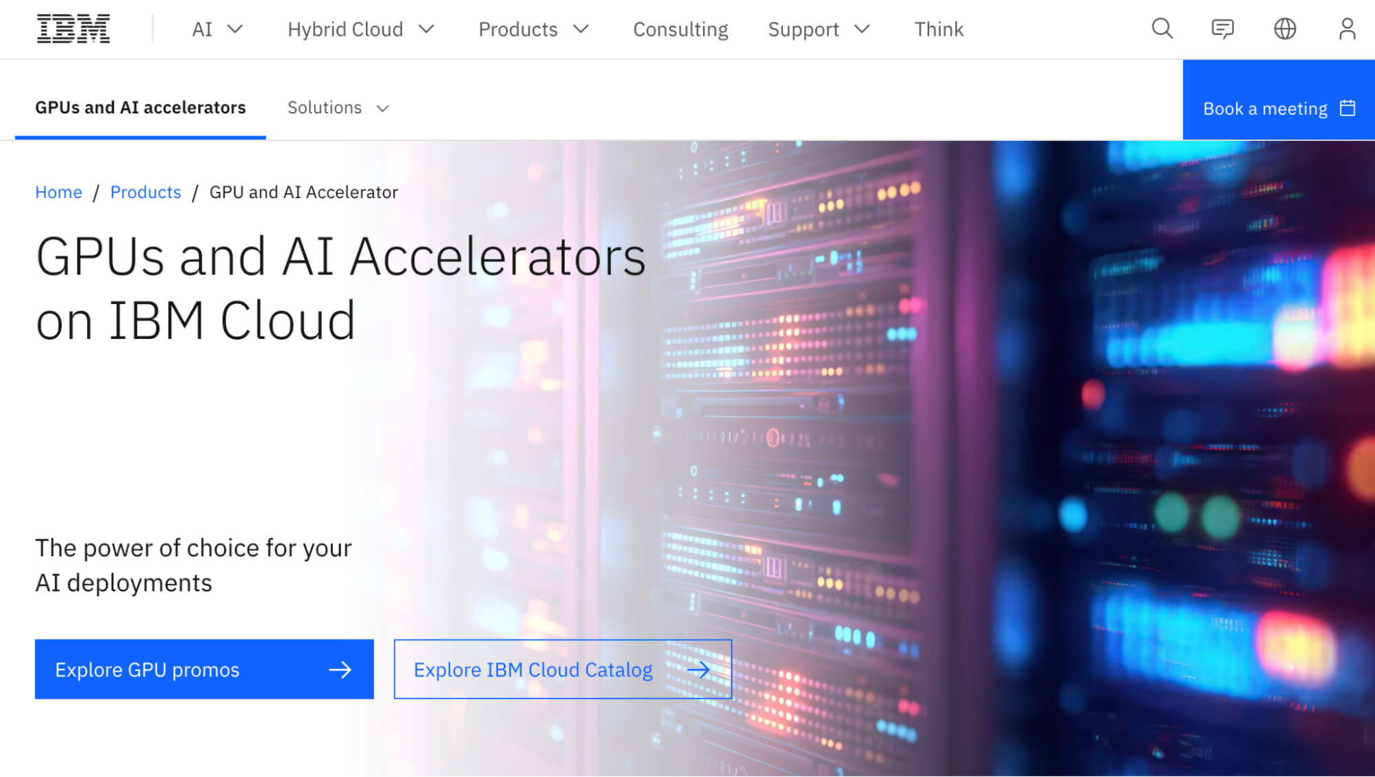 image How to choose a cloud GPU provider - IBM Cloud