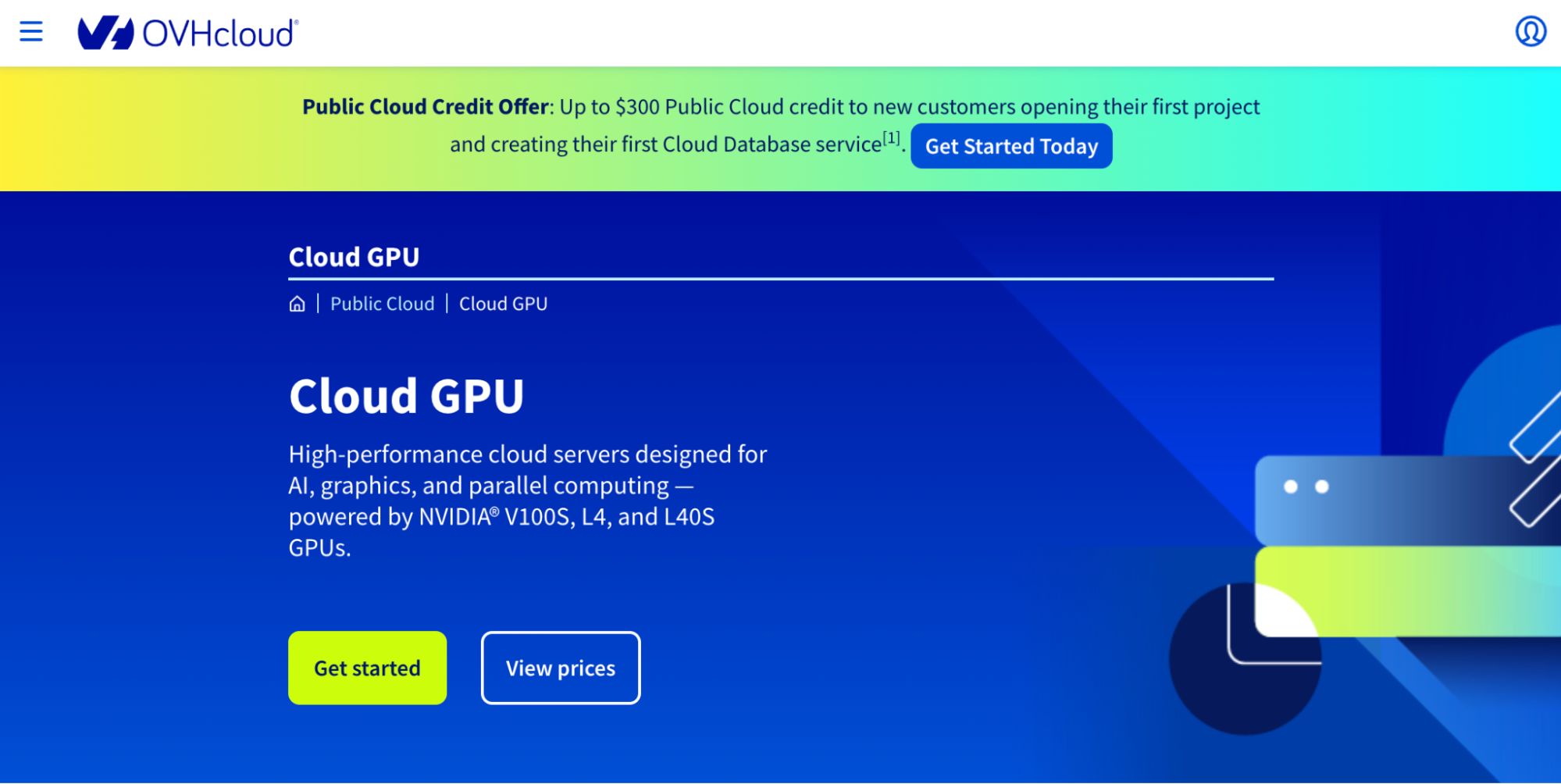 image How to choose a cloud GPU provider - OVHcloud