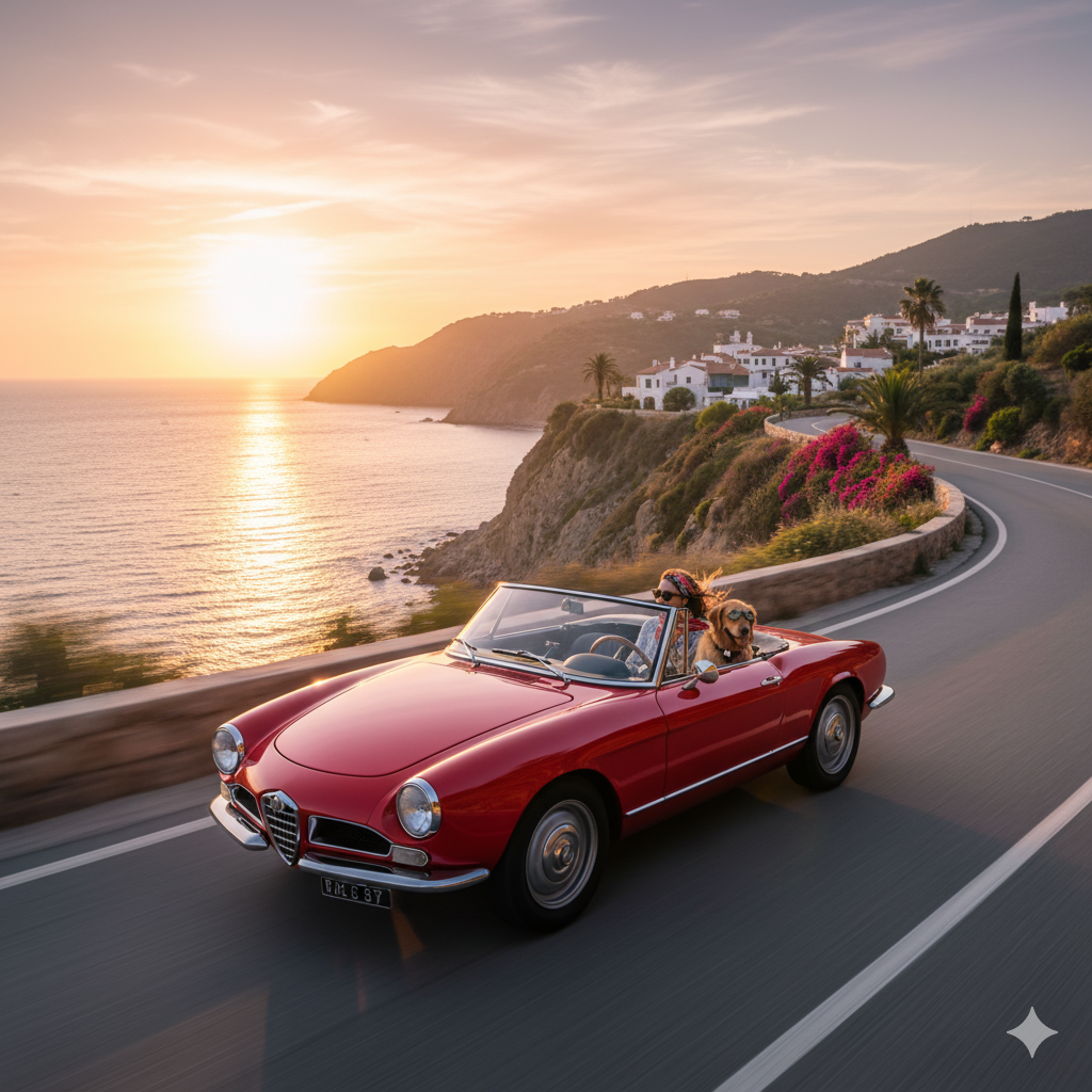 Red car image