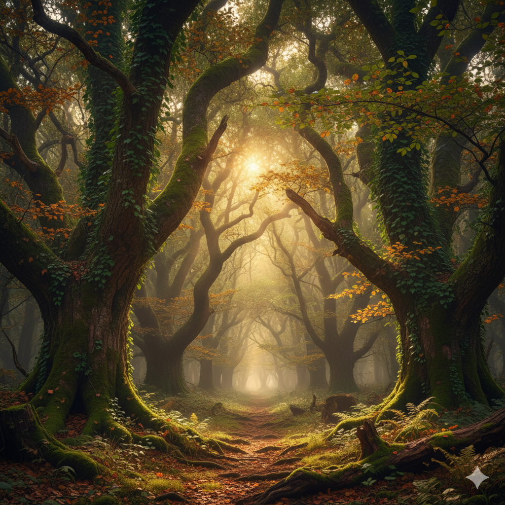 Dense forest image