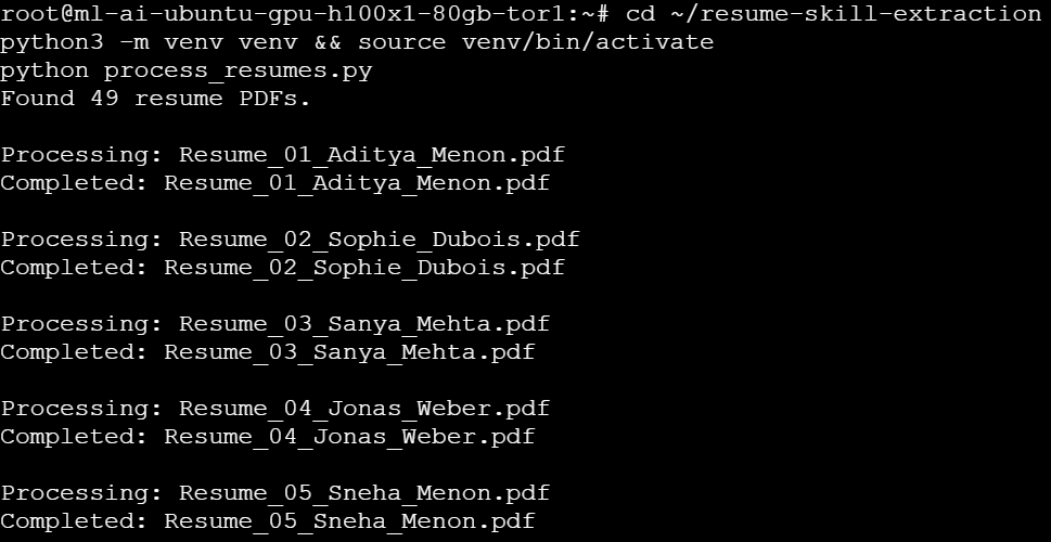 resume parsing image