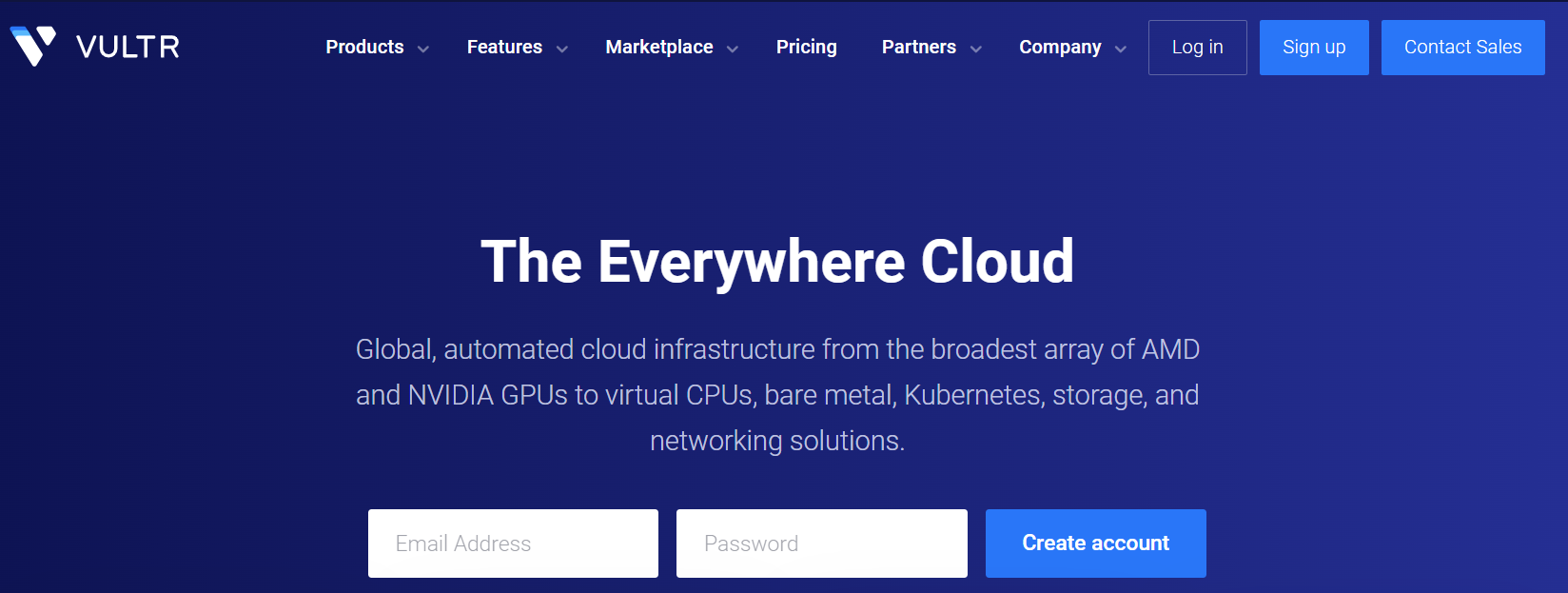 Vultr image