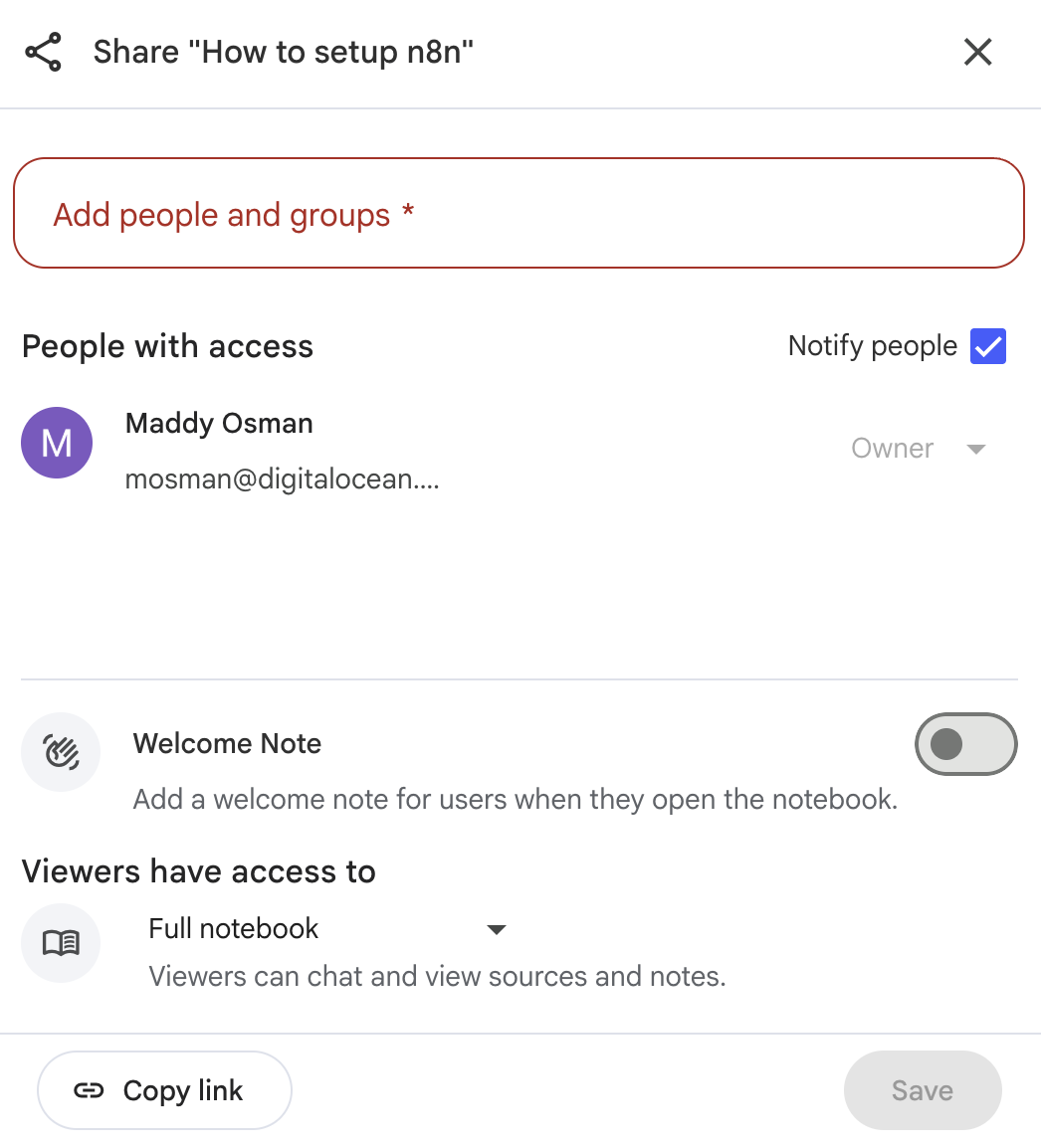 what is notebooklm - share notebook