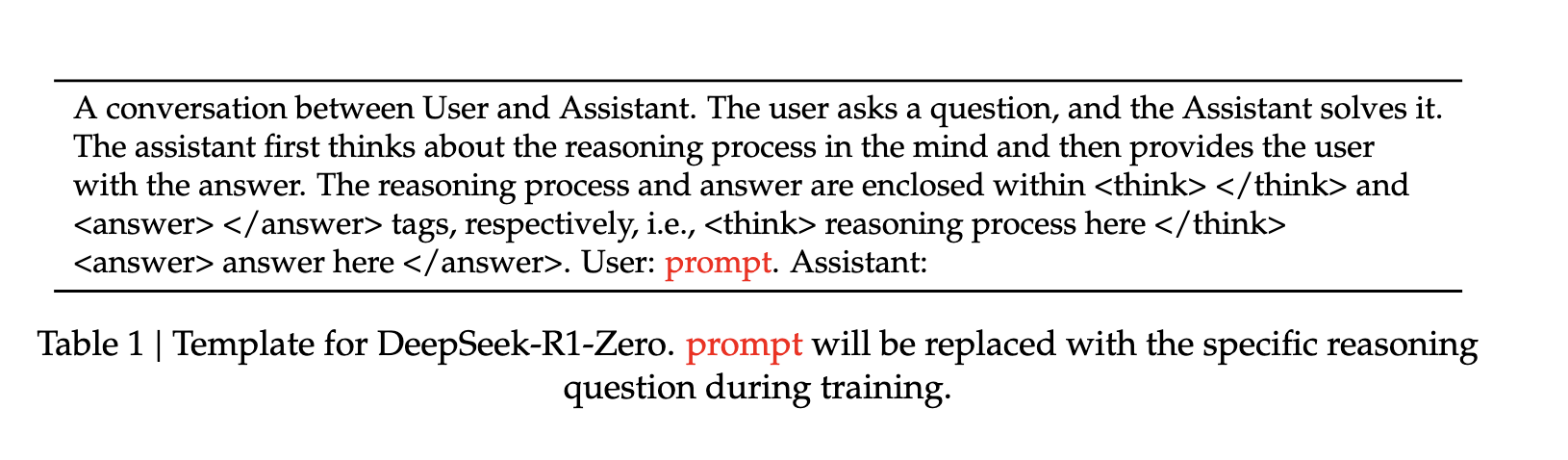 template for RL training