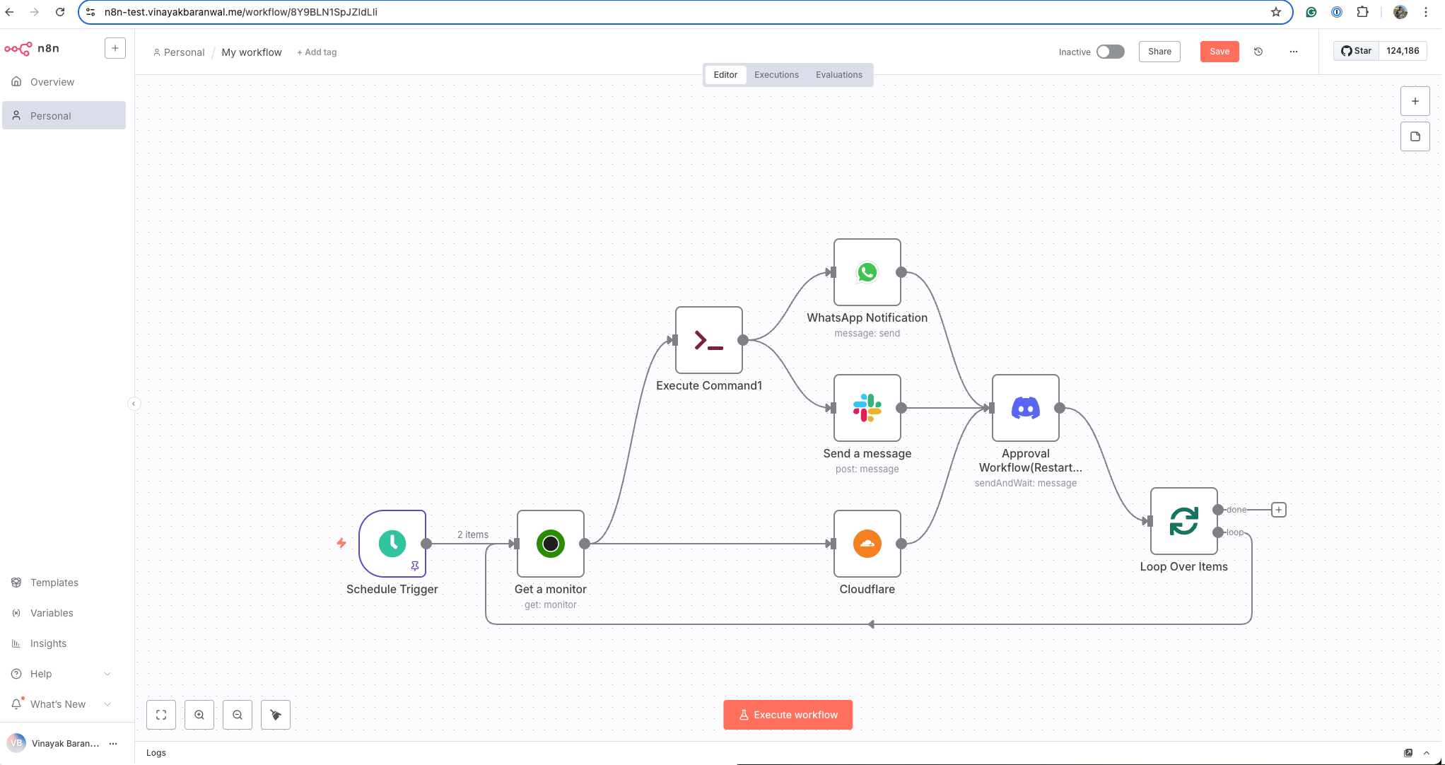 Example Workflow