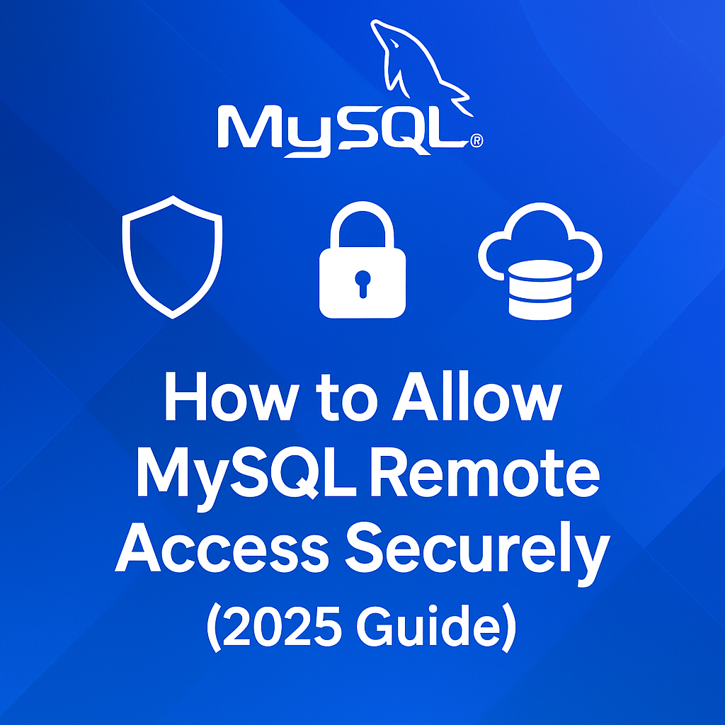 How to Allow MySQL Remote Access Securely