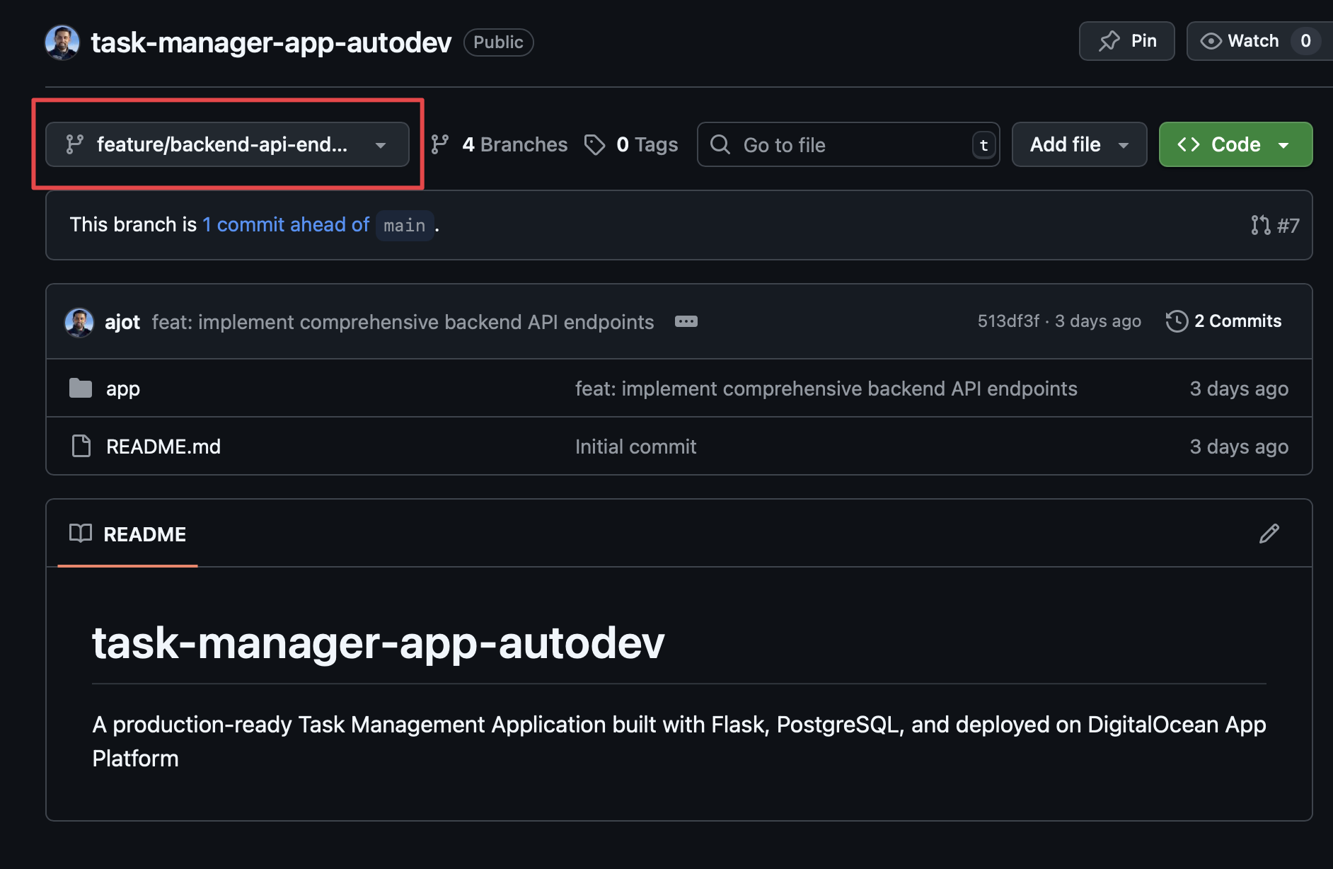 Backend API